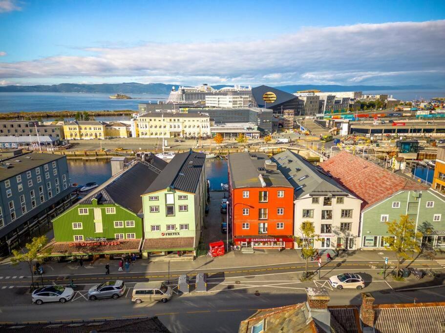 Fjord View By The Canal - Apartment Trondheim Exterior photo